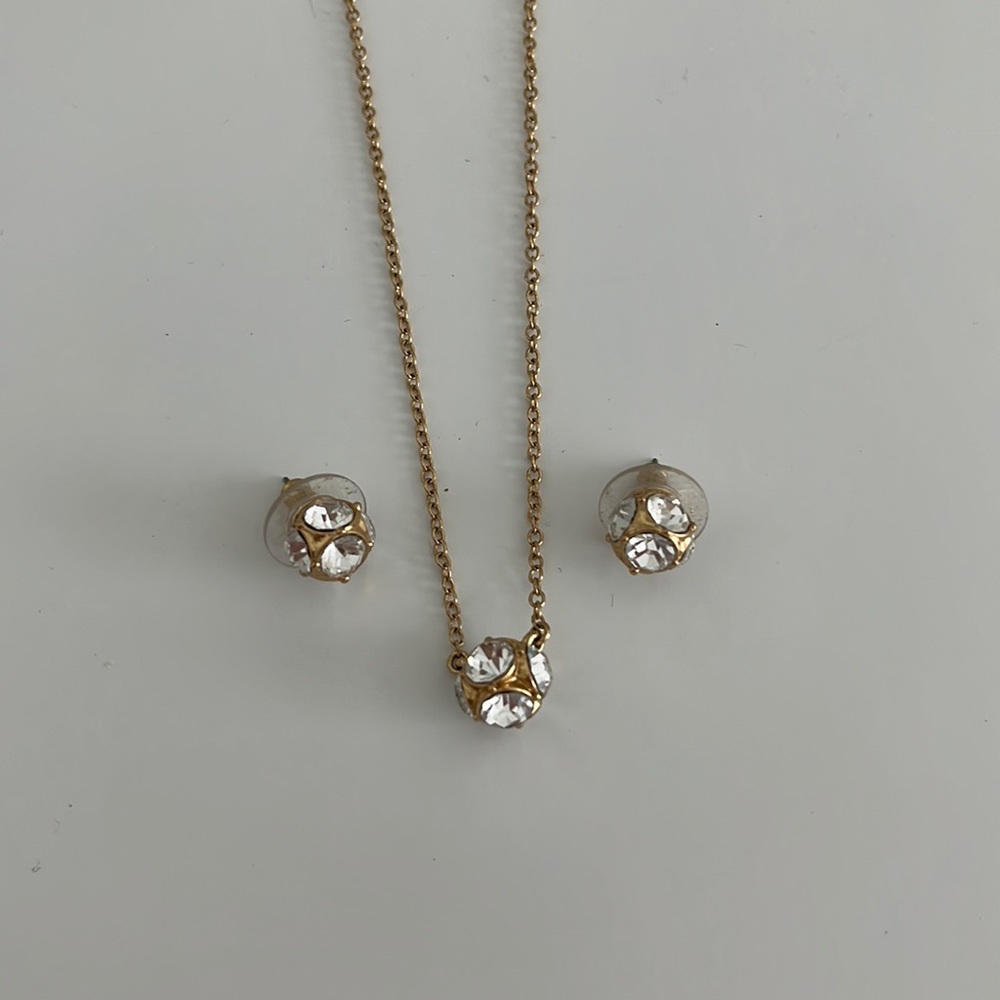 Kate Spade Necklace & Earring Set